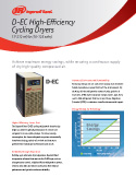 D-EC High-Efficiency Cycling Dryers